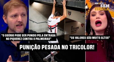 SPFC QUITA DÍVIDA E OSÓRIO É PUNIDO POR ENTRADA VIOLENTA EM PIQUEREZ!