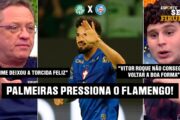 A CAÇA AO LÍDER COMEÇOU! PALMEIRAS VENCE E PRESSIONA O FLAMENGO!