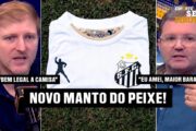 A NOVA CAMISA DO SANTOS CHEGOU! GLAUCO APRESENTA O MANTO E O NOVO VISUAL DE VALDERRAMA