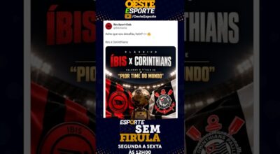 ATÉ O ÍBIS TÁ ZOANDO O CORINTHIANS? O FUNDO DO POÇO!