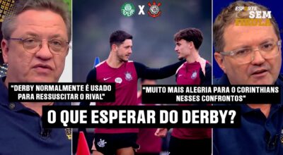 CLIMA TENSO NO DERBY! AS EXPECTATIVAS PARA O CLÁSSICO DO FIM DE SEMANA!