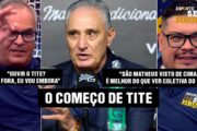 COMEÇOU MAL! TITE NÃO ENCONTRA O TIME E COLEÇÃO DE DERROTAS ASSUSTA NO BOTAFOGO!
