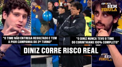 CORINTHIANS NA PRESSÃO: DINIZ SOB RISCO E A DECISÃO CONTRA O INTER!