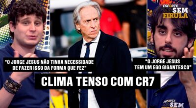 CR7 X JORGE JESUS: O CONFLITO QUE PODE MUDAR O FUTURO DO CRAQUE