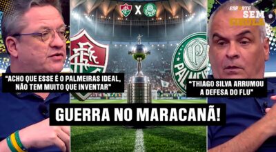 DECISÃO NO MARACANÃ! FLUMINENSE E PALMEIRAS ABREM A SEMI DA LIBERTADORES
