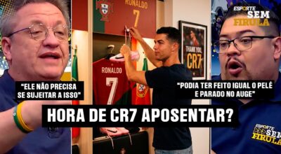 ESTÁ NA HORA DE CR7 PARAR DE JOGAR?