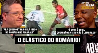 “FUI PARAR NA ARQUIBANCADA”: AMARAL E ALEX RELEMBRAM O LENDÁRIO ELÁSTICO DO ROMÁRIO!