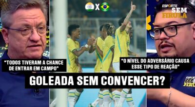 GOLEADA SEM BRILHO: POR QUE O BRASIL NÃO CONVENCEU CONTRA A ÍNDIA?