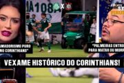 HUMILHAÇÃO HISTÓRICA! O DESABAFO SEM FILTRO SOBRE A DERROTA DE 4X1 DO CORINTHIANS
