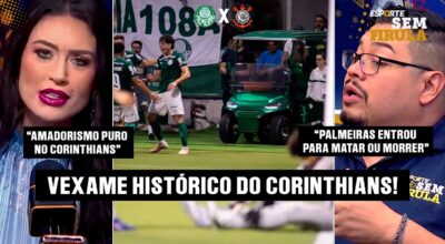 HUMILHAÇÃO HISTÓRICA! O DESABAFO SEM FILTRO SOBRE A DERROTA DE 4X1 DO CORINTHIANS