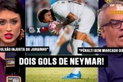 NEYMAR DECIDE COM DOIS GOLS! SANTOS E FLAMENGO FAZEM JOGAÇO E FICAM NO EMPATE!