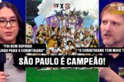 O FIM DA HEGEMONIA: SÃO PAULO EMPATA COM O CORINTHIANS E LEVA A TAÇA!