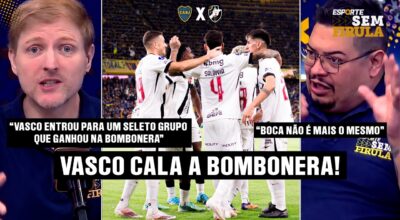O VASCO É GIGANTE! VITÓRIA HISTÓRICA CONTRA O BOCA NA BOMBONERA PELA SUL-AMERICANA!