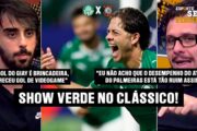 QUE SHOW! GIAY BRILHA, PALMEIRAS FAZ 4X1 NO CORINTHIANS E DOMINA O CLÁSSICO