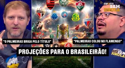 QUEM VAI CAIR? QUEM SERÁ CAMPEÃO? RAIO-X COMPLETO DO BRASILEIRÃO!