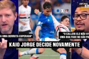 SPFC PERDE PARA CRUZEIRO, KAIO JORGE MARCA NOVAMENTE E FASE RUIM DE DORIVAL JR.