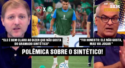 THIAGO SILVA SOLTA O VERBO E EXPÕE O QUE PENSA DO GRAMADO SINTÉTICO DO PALMEIRAS!