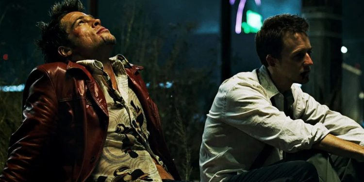 Cena do filme Clube da Luta (Fight Club, 1999) – Fonte: 20th Century Fox / Fox 2000 Pictures; New Regency Productions; Linson Films; Atman Entertainment; Knickerbocker Films; Taurus Film