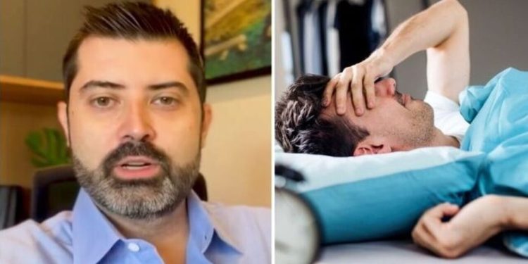 Rafael Carvalho, "Acorda sempre cansado?"