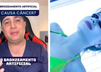 Cleuber Barbosa, oncologista, "Bronzeamento artificial causa câncer?"