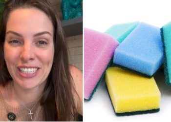 Laiz Lima, "Você está usando as esponjas certas na hora da limpeza?"
