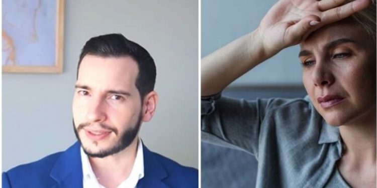 Saiba se é possível entrar na menopausa e ainda ter sangramentos / Foto: (Fonte/Instagram @drrafaelalvesgineco / Créditos: depositphotos.com / IgorVetushko)
