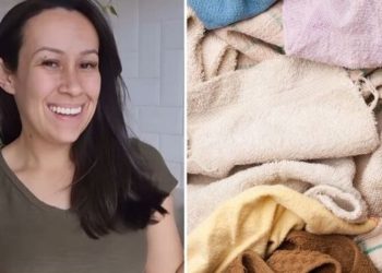 Nayara Santos, "O segredo para lavar panos de pratos"