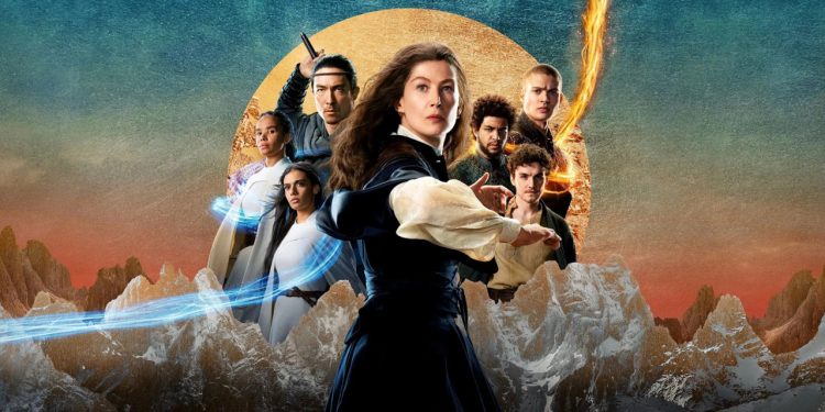 Cena da série A Roda Do Tempo (The Wheel of Time) (2021–2025) – Fonte: Amazon Prime Video (global) / Sony Pictures Television; Amazon Studios; Little Island Productions / Produção: Sony Pictures Television; Amazon Studios; Little Island Productions; Radar Pictures; iwot Productions (ex-Red Eagle Entertainment)