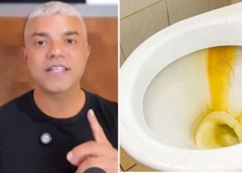 Ricardo Santana, "Dica poderosa para limpar vaso sanitário"