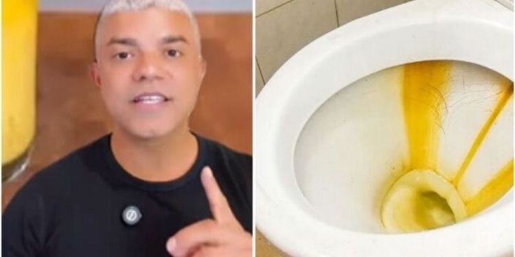 Ricardo Santana, "Dica poderosa para limpar vaso sanitário"