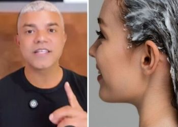 Ricardo Santana, "fórmula caseira para o cabelo crescer rápido"