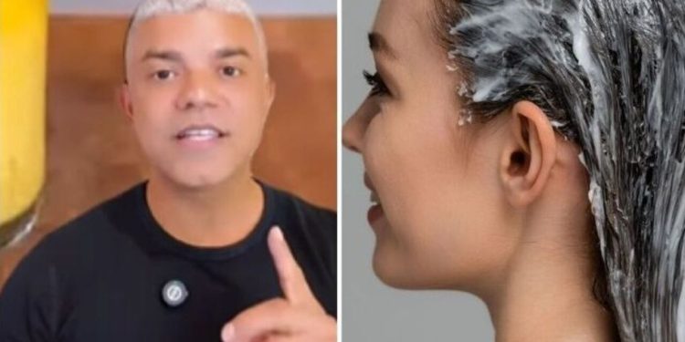 Ricardo Santana, "fórmula caseira para o cabelo crescer rápido"