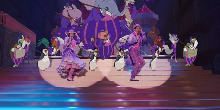 Cena do filme O Retorno de Mary Poppins (Mary Poppins Returns, 2018) – Fonte: Walt Disney Studios Motion Pictures / Walt Disney Pictures; Lucamar Productions; Marc Platt Productions