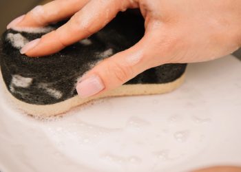 O que acontece quando você coloca a esponja no micro-ondas
