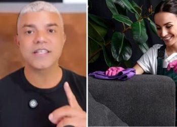 Ricardo Santana, "Limpe você mesmo os seus estofados gastando quase nada!"