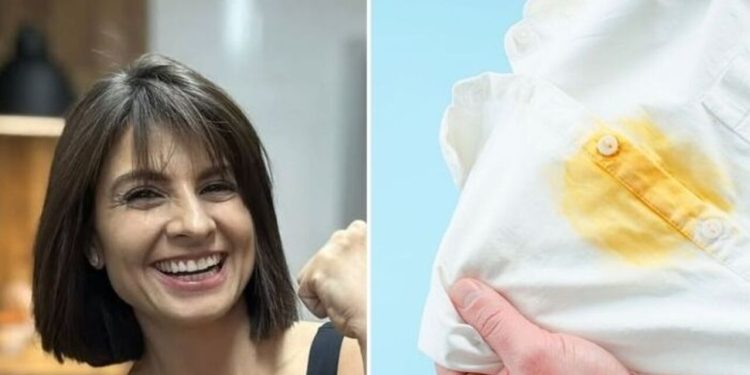 Aprenda agora como remover manchas de roupas guardadas por muito tempo / Foto: (Fonte/Instagram @talitacavalcanteoficial
 / Créditos: depositphotos.com / galiaromaniv88@gmail.com)