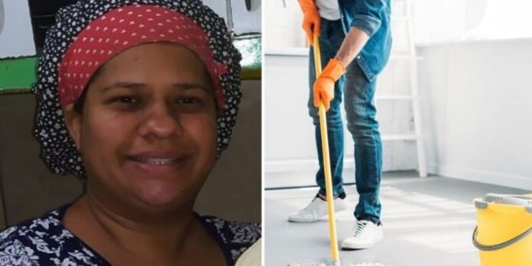 Mônica Pereira, "Limpa piso caseiro simples e eficaz"
