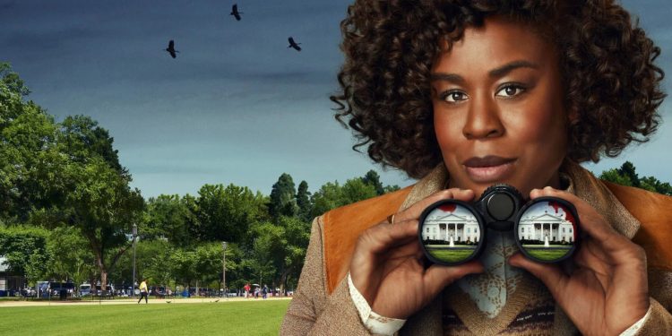 Cena da minissérie Assassinato na Casa Branca (The Residence) (2025) – Fonte: Netflix / Shondaland; Davies Heavy Industries