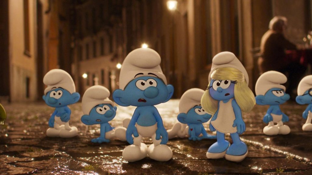 Rihanna brilha como Smurfette em aventura inédita dos Smurfs