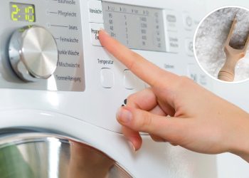 O truque com sal grosso que pode salvar sua máquina de lavar