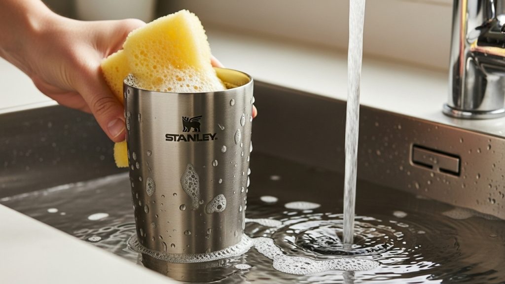 Como limpar e cuidar do seu copo Stanley para durar muito mais tempo