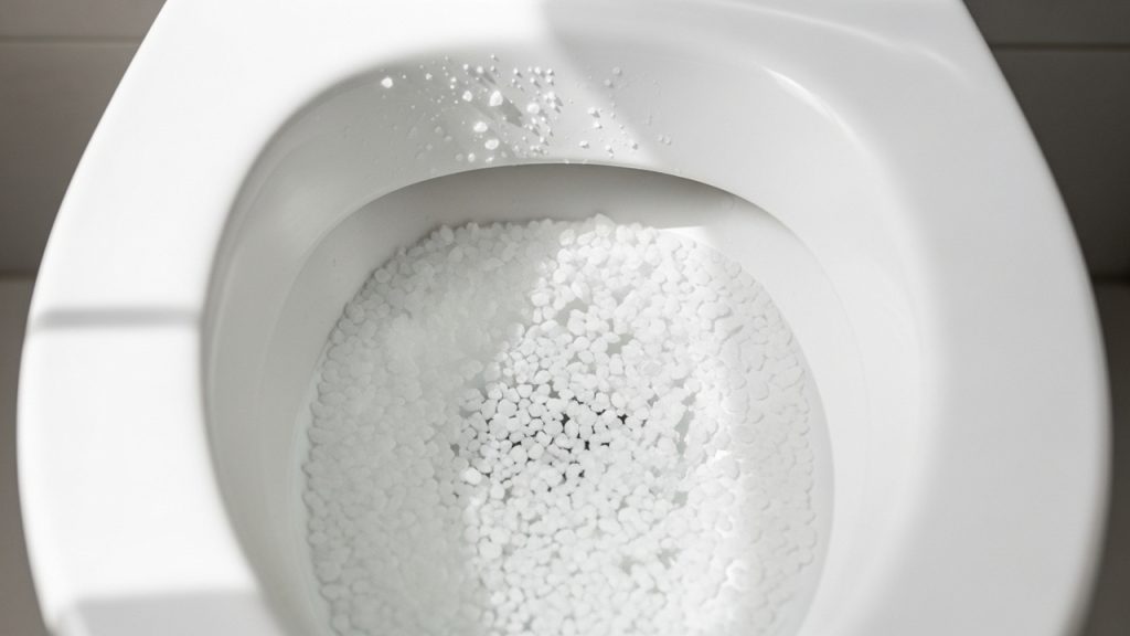 Esse é o motivo para colocar sal grosso no vaso sanitário todas as noites