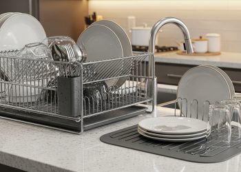 Adeus escorredor de pratos: essa é anova alternativa acessível que ajuda na cozinha e não ocupa espaço