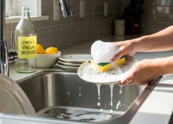 Essa receita caseira de detergente natural com ingredientes simples limpa bem, é segura e sai quase de graça