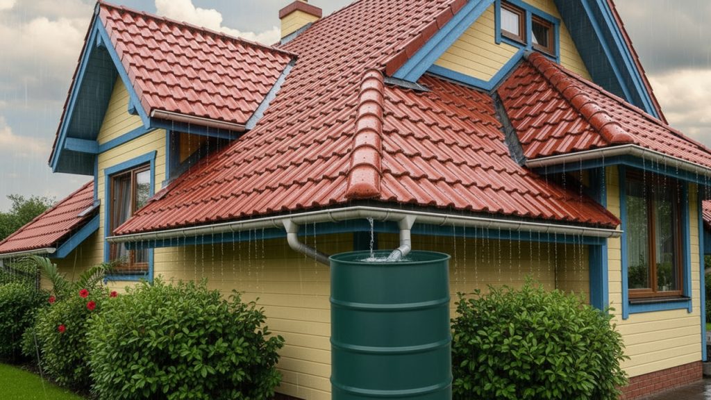 Essa solução simples com água da chuva pode reduzir muito sua conta em casa