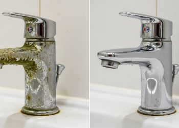 Nem vinagre, nem bicarbonato de sódio: a melhor maneira de remover o calcário das torneiras e do banheiro