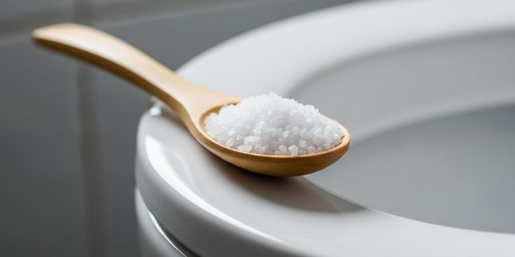 Esse é o motivo para colocar sal grosso no vaso sanitário todas as noites