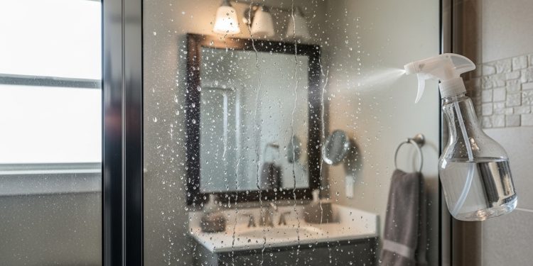 Como limpar portas de box de vidro e deixá-las brilhando com 2 limpadores naturais
