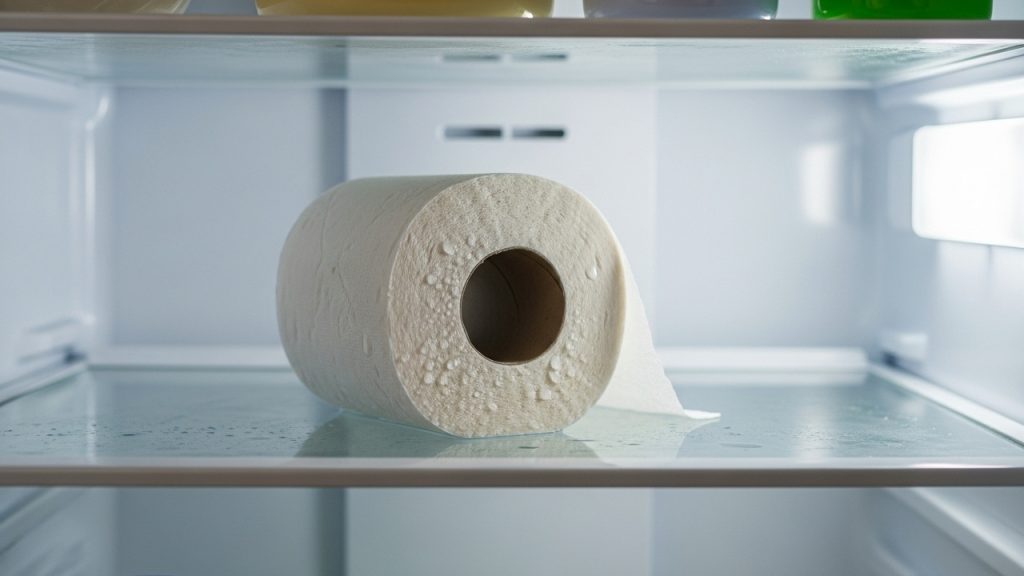 Por que tantas pessoas estão colocando papel higiênico dentro da geladeira