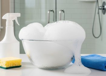 Como limpar o box do banheiro e deixá-lo transparente e sem manchas